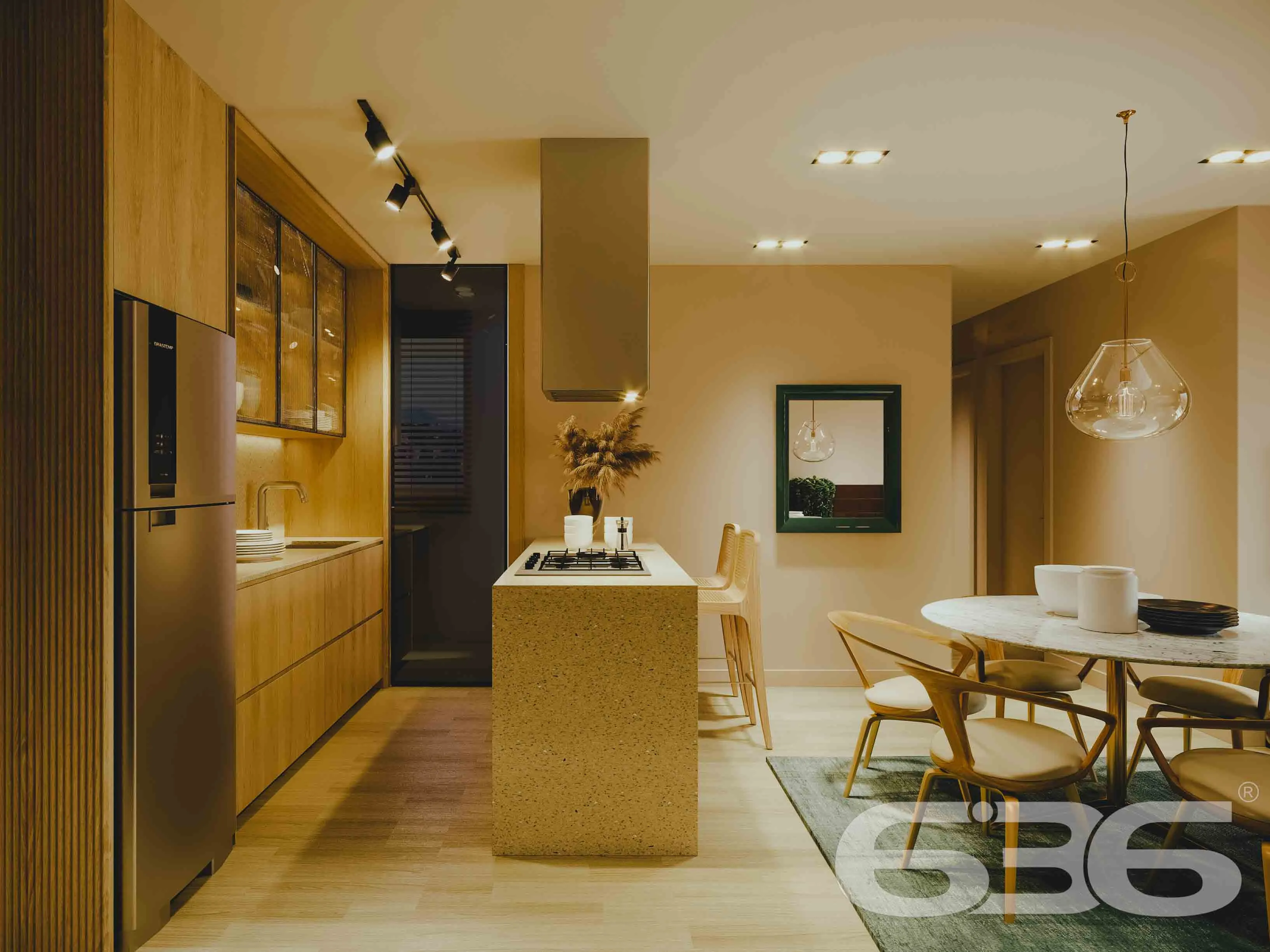 Apartamento sofisticado à venda no bairro Anita Ga