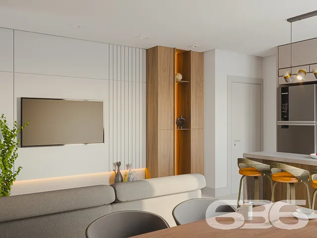 GIARDINO COM SUÍTE + QUARTO NO BAIRRO COSTA E SILV