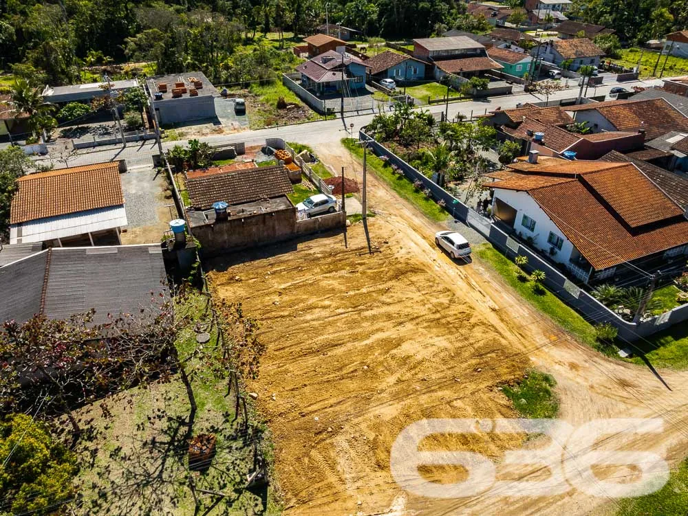 O terreno em Balneário Barra do Sul, no bairro Cos