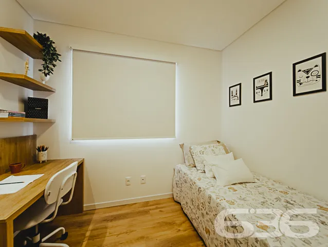 COBERTURA PLANA COM 1 SUÍTE E 2 QUARTOS NO BAIRRO 