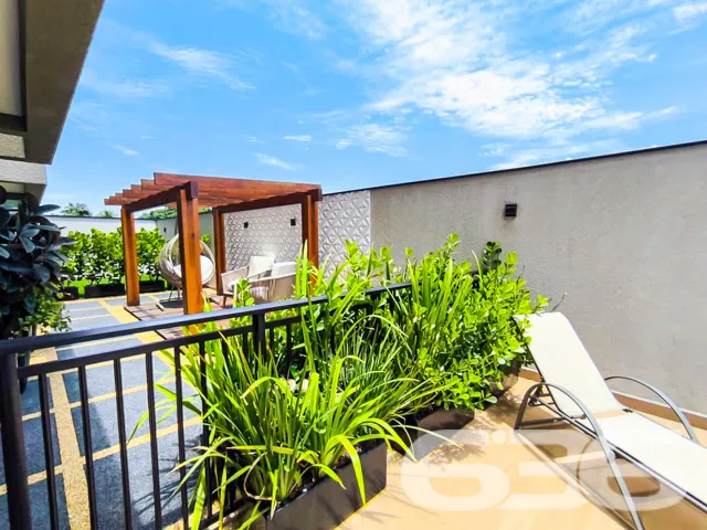 Apartamento de cobertura plana com 3 quartos, send