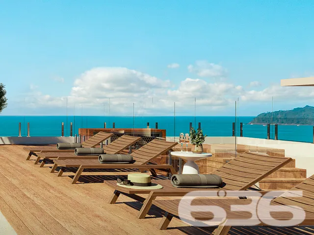 ALTO PADRÃO: APARTAMENTO FRENTE MAR COM 3 SUÍTES E