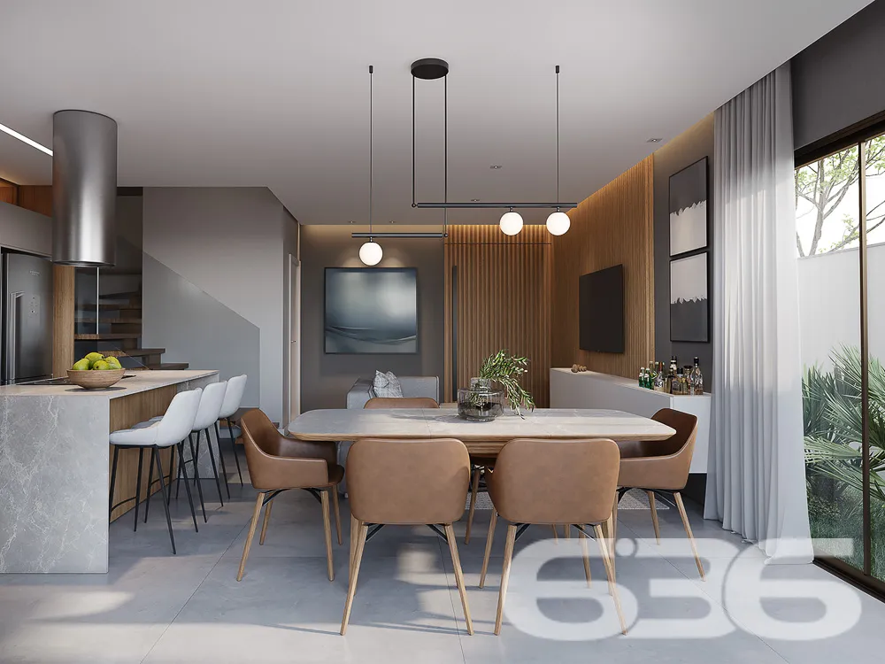 SOBRADO DE ALTO PADRÃO COM SUÍTE + 3 DORMITÓRIOS N