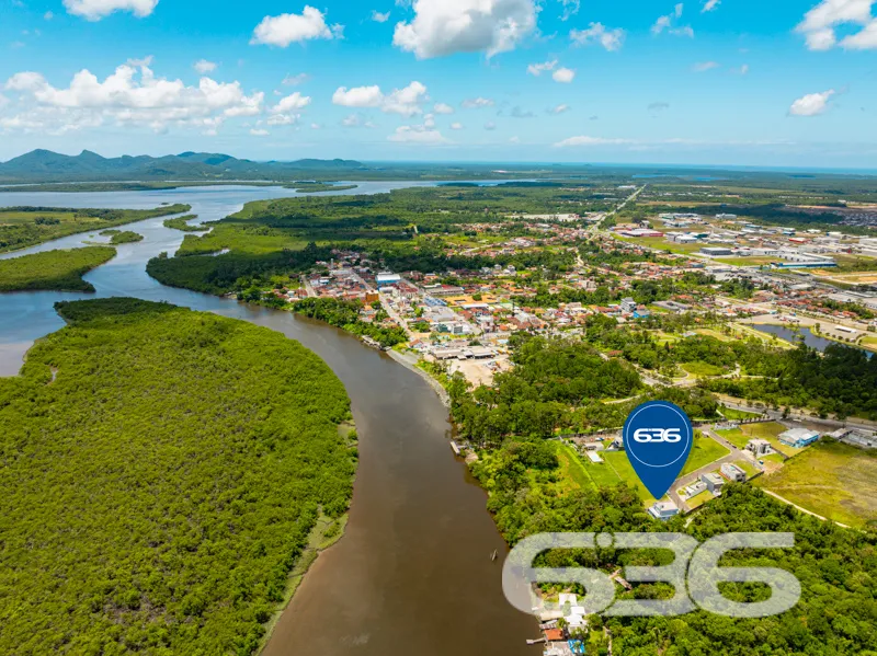 Terreno à venda no Centro, Araquari – localização 