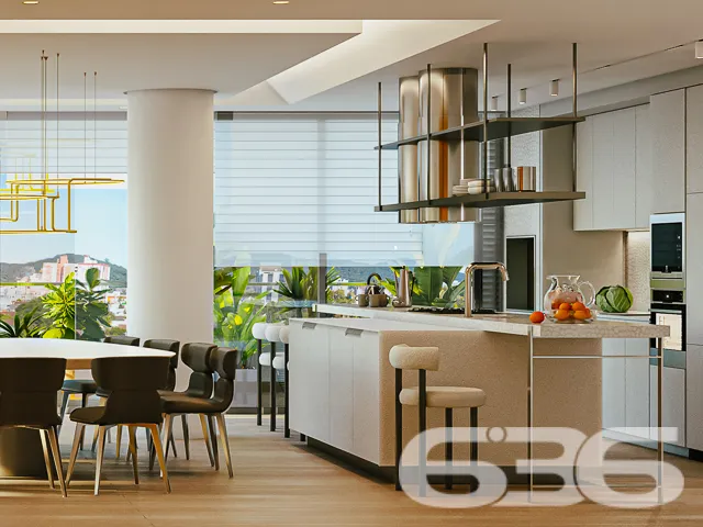 APARTAMENTO DE LUXO COM 3 QUARTOS SENDO 1 SUÍTE MA