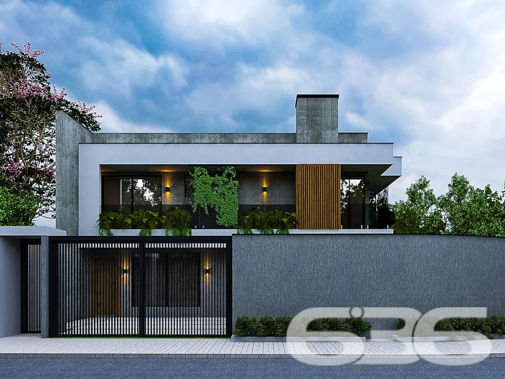 Residência tipo sobrado à venda no América, Joinvi