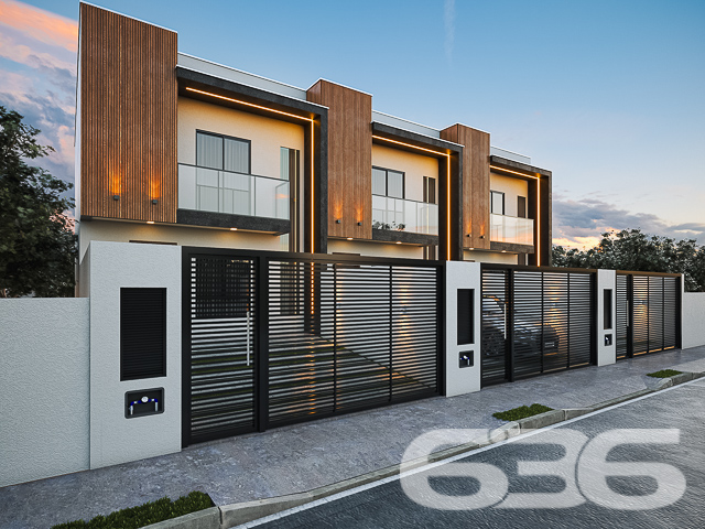 Descubra o encanto de viver bem em um dos bairros mais desejados de Joinville, com a garantia de qualidade e tradição da 636 Negócios Imobiliários. Apresentamos uma oportunidade única de investir em um belíssimo geminado localizado no coração do bairro Anita Garibaldi, uma região que combina a tranquilidade de uma vida residencial com a conveniência de acessos e serviços que só uma cidade planejada pode oferecer.

Este elegante geminado, com entrega prevista para novembro de 2024, foi projetado pensando no conforto e na modernidade. A construção nova está estrategicamente posicionada em um terreno com dimensões ideais para proporcionar um amplo espaço de lazer e convivência.

A residência se destaca por sua planta inteligentemente distribuída em dois pavimentos. No térreo, você encontrará duas vagas de garagem descobertas, liderando para uma generosa área externa privativa. A integração da cozinha, sala de jantar e estar oferece um ambiente acolhedor e perfeito para momentos em família ou entre amigos. Além disso, a área de serviço separada e um prático lavabo completam este nível.

Subindo para o pavimento superior, a propriedade continua a impressionar com três suítes, garantindo privacidade e conforto para todos os moradores. A suíte principal inclui uma varanda encantadora, ideal para desfrutar de momentos de relaxamento com vista para o bairro.

A construção deste imóvel segue os mais altos padrões de qualidade, com atenção aos detalhes que só a 636 Negócios Imobiliários poderia oferecer. Cada aspecto do geminado foi cuidadosamente escolhido para garantir uma residência que não apenas atenda, mas exceda as expectativas dos mais exigentes.

Este imóvel é ideal para quem busca uma vida com qualidade, espaço e segurança. As características incluem:

Área total construída com 2 garagens descobertas, 3 suítes com 3 banheiros completos;   
Área de festas, sala de estar e jantar, cozinha, lavabo, área de serviço e sacada;
Proximidade com serviços, comércios e áreas de lazer.
Viva o sonho de possuir uma casa no Anita Garibaldi, onde cada detalhe é pensado para seu bem-estar. Venha conhecer este projeto excepcional e descubra por que a 636 Negócios Imobiliários é reconhecida por sua excelência e confiabilidade no mercado imobiliário. Nosso compromisso é com sua satisfação total, oferecendo não apenas uma casa, mas um verdadeiro lar. Aguardamos seu contato para marcar uma visita e proporcionar a você a experiência completa que só este imóvel pode oferecer.
 
636 NEGÓCIOS IMOBILIÁRIOS: A SUA MELHOR ESCOLHA
Com mais de 30 anos de experiência, a 636 Negócios Imobiliários é sua parceira ideal para encontrar o imóvel perfeito. Estamos prontos para ajudá-lo a fazer deste imóvel o seu novo lar.
 
Telefone: (47) 3451-0636
WhatsApp: (47) 99190-0636
 
Não perca esta oportunidade única. Visite nosso site para mais informações: i636.com.br