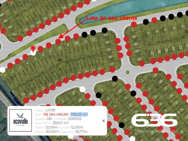 A 636 Negócios Imobiliários tem o prazer de apresentar este incrível terreno localizado em Araquari, no charmoso bairro Itinga. Este é o lugar ideal para você que busca investir ou construir a casa dos seus sonhos. Com excelente localização e infraestrutura planejada, este terreno oferece uma oportunidade única no mercado imobiliário.
O bairro Itinga em Araquari é conhecido pelo seu crescimento e desenvolvimento constante. Está localizado próximo a áreas comerciais e de serviços, proporcionando facilidade no dia a dia. Além disso, a região conta com projetos de infraestrutura que valorizam ainda mais o seu investimento.
Não perca esta oportunidade única de adquirir um terreno em uma das regiões que mais crescem em Araquari. Entre em contato conosco e agende uma visita! Estamos à disposição para tirar todas as suas dúvidas e apresentar todas as vantagens deste excelente investimento.
636 NEGÓCIOS IMOBILIÁRIOS: A SUA MELHOR ESCOLHA
Com mais de 30 anos de experiência, a 636 Negócios Imobiliários é sua parceira ideal para encontrar o imóvel perfeito. Estamos prontos para ajudá-lo a fazer deste imóvel o seu novo lar.
Telefone: (47) 3451-0636
WhatsApp: (47) 99190-0636
Não perca esta oportunidade única. Visite nosso site para mais informações: i636.com.br