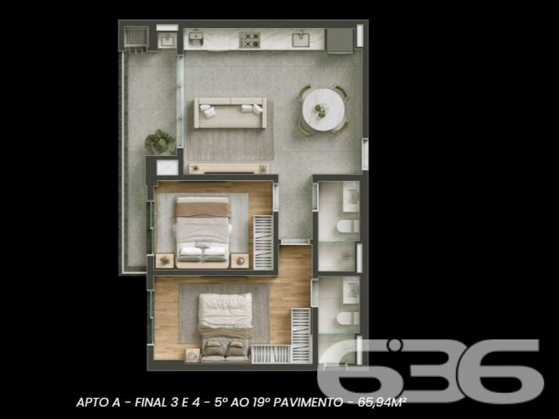 Apartamento - América - Joinville