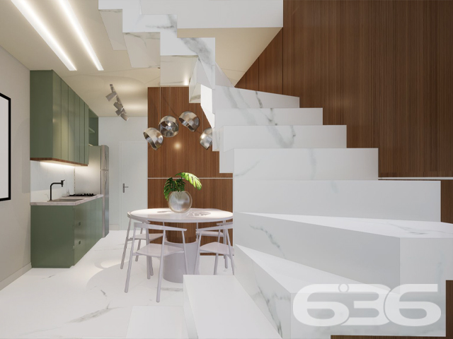 Descubra a harmonia perfeita entre conforto e praticidade neste belíssimo geminado tipo sobrado, localizado no coração do bairro Costa e Silva, em Joinville - SC. Este imóvel é uma joia rara aguardando para ser chamada de lar, projetado para atender as necessidades de quem busca modernidade sem abrir mão de um espaço acolhedor e funcional.

Com uma área de 79,01m², este sobrado oferece a disposição ideal para acomodar a sua família com todo conforto. O imóvel possui uma fachada moderna, com linhas arquitetônicas que integram beleza e funcionalidade. 

O design interno é igualmente impressionante. Ao entrar, você é recebido por uma sala de estar espaçosa, perfeita para relaxar e receber visitas. A copa e cozinha são conjugadas, otimizando o ambiente e proporcionando um espaço prático para o dia a dia. Com dois dormitórios aconchegantes, você terá a privacidade e o espaço necessário para o descanso. Além disso, o imóvel ainda conta com dois banheiros bem planejados.

E o conforto se estende para fora das paredes do sobrado. A sacada oferece uma vista agradável e um espaço adicional para você desfrutar de momentos de relaxamento. Para quem possui veículo, as opções de uma garagem coberta e outra descoberta são diferenciais que fazem do imóvel uma escolha ainda mais acertada. O portão eletrônico e o completo sistema de segurança com muros garantem tranquilidade e proteção.

A localização é outro ponto forte. Situado em uma rua pavimentada e oferecendo fácil acesso a vias principais, o sobrado está próximo de serviços essenciais, como escolas, shopping centers, hospitais e transporte público. Tudo isso sem perder a proximidade com áreas verdes e espaços de lazer, ideais para momentos de descanso e atividades ao ar livre.

Se você ama animais, há uma excelente notícia: o imóvel permite a presença de pets, completando a sensação de lar perfeito para a sua família toda. Não perca a oportunidade de investir em um imóvel que une infraestrutura de qualidade, comodidade e uma localização privilegiada em Joinville. Entre em contato hoje mesmo com a 636 Negócios Imobiliários e abra as portas para o seu novo lar no melhor estilo.
 
636 NEGÓCIOS IMOBILIÁRIOS: A SUA MELHOR ESCOLHA
Com mais de 30 anos de experiência, a 636 Negócios Imobiliários é sua parceira ideal para encontrar o imóvel perfeito. Estamos prontos para ajudá-lo a fazer deste imóvel o seu novo lar.
 
Telefone: (47) 3451-0636
WhatsApp: (47) 99190-0636
 
Não perca esta oportunidade única. Visite nosso site para mais informações: i636.com.br
