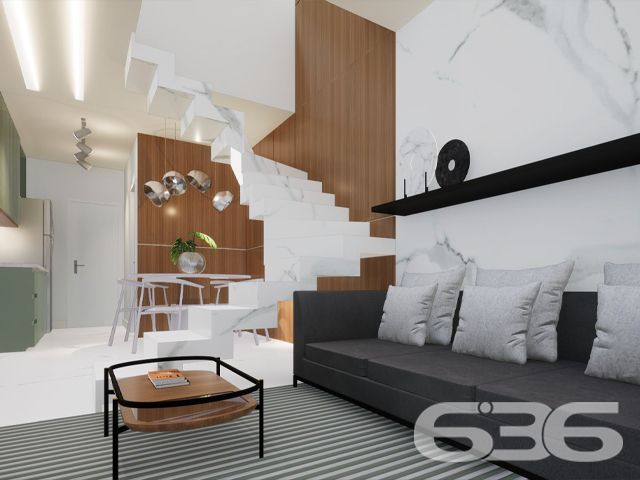 Descubra a harmonia perfeita entre conforto e praticidade neste belíssimo geminado tipo sobrado, localizado no coração do bairro Costa e Silva, em Joinville - SC. Este imóvel é uma joia rara aguardando para ser chamada de lar, projetado para atender as necessidades de quem busca modernidade sem abrir mão de um espaço acolhedor e funcional.

Com uma área de 79,01m², este sobrado oferece a disposição ideal para acomodar a sua família com todo conforto. O imóvel possui uma fachada moderna, com linhas arquitetônicas que integram beleza e funcionalidade. 

O design interno é igualmente impressionante. Ao entrar, você é recebido por uma sala de estar espaçosa, perfeita para relaxar e receber visitas. A copa e cozinha são conjugadas, otimizando o ambiente e proporcionando um espaço prático para o dia a dia. Com dois dormitórios aconchegantes, você terá a privacidade e o espaço necessário para o descanso. Além disso, o imóvel ainda conta com dois banheiros bem planejados.

E o conforto se estende para fora das paredes do sobrado. A sacada oferece uma vista agradável e um espaço adicional para você desfrutar de momentos de relaxamento. Para quem possui veículo, as opções de uma garagem coberta e outra descoberta são diferenciais que fazem do imóvel uma escolha ainda mais acertada. O portão eletrônico e o completo sistema de segurança com muros garantem tranquilidade e proteção.

A localização é outro ponto forte. Situado em uma rua pavimentada e oferecendo fácil acesso a vias principais, o sobrado está próximo de serviços essenciais, como escolas, shopping centers, hospitais e transporte público. Tudo isso sem perder a proximidade com áreas verdes e espaços de lazer, ideais para momentos de descanso e atividades ao ar livre.

Se você ama animais, há uma excelente notícia: o imóvel permite a presença de pets, completando a sensação de lar perfeito para a sua família toda. Não perca a oportunidade de investir em um imóvel que une infraestrutura de qualidade, comodidade e uma localização privilegiada em Joinville. Entre em contato hoje mesmo com a 636 Negócios Imobiliários e abra as portas para o seu novo lar no melhor estilo.
 
636 NEGÓCIOS IMOBILIÁRIOS: A SUA MELHOR ESCOLHA
Com mais de 30 anos de experiência, a 636 Negócios Imobiliários é sua parceira ideal para encontrar o imóvel perfeito. Estamos prontos para ajudá-lo a fazer deste imóvel o seu novo lar.
 
Telefone: (47) 3451-0636
WhatsApp: (47) 99190-0636
 
Não perca esta oportunidade única. Visite nosso site para mais informações: i636.com.br