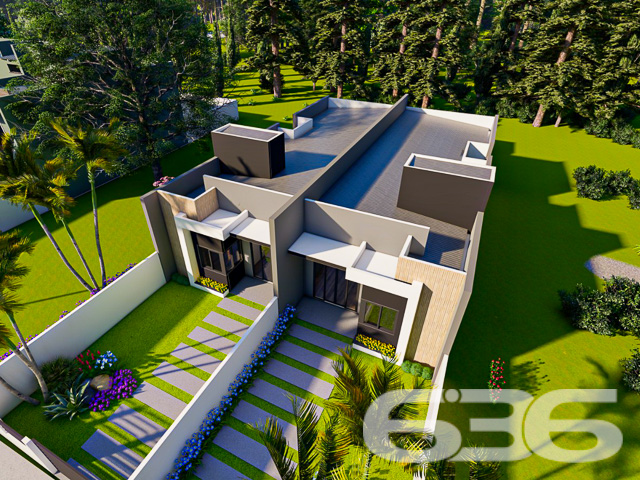 Descubra o espaço ideal para você e sua família em Balneário Barra do Sul, Santa Catarina. Apresentamos um imóvel exclusivo da 636 Negócios Imobiliários que combina design moderno, acabamentos de alta qualidade e uma localização privilegiada no bairro Salinas.
Este residencial geminado térreo, com entrega prevista para junho de 2024, oferece 98,77m² de área construída, ideal para quem busca conforto e privacidade.
O projeto arquitetônico moderno e inteligente, desenvolvido por construtores com vasta experiência e reconhecidos por sua qualidade, integra ambientes em um conceito aberto. Isso promove não apenas uma maior sensação de espaço, mas também facilita a ventilação cruzada e maximiza a entrada de luz natural, aspectos essenciais para uma vida mais confortável e econômica.
A residência dispõe de duas garagens descobertas, dois dormitórios aconchegantes, uma suíte, e dois banheiros modernos. A sala de estar e jantar são integradas, criando um ambiente perfeito para momentos em família e entretenimento. A cozinha prática se conecta ao jardim de inverno, trazendo um toque de natureza para dentro de casa. A área de serviço é bem dimensionada e funcional.
Externamente, o imóvel é cercado, garantindo privacidade e segurança, e o jardim proporciona um espaço encantador para relaxamento e lazer ao ar livre. A área de festas é ideal para confraternizações, oferecendo comodidade para receber amigos e familiares.
Localizado em um bairro tranquilo de Balneário Barra do Sul, o imóvel está próximo a vias de acesso, transporte público, escolas, hospitais e serviços públicos essenciais, oferecendo uma vida prática e sem complicações. A região é perfeita para quem deseja estar próximo da natureza sem abrir mão da conveniência urbana.
A 636 Negócios Imobiliários, com mais de 30 anos de experiência no mercado imobiliário, é reconhecida por sua excelência técnico-jurídica e pelo compromisso em oferecer não apenas imóveis, mas lares que atendam todas as expectativas de seus clientes. Este imóvel é uma oportunidade única para quem busca qualidade, conforto e estilo de vida em harmonia com a natureza.
Venha conhecer seu novo lar com a 636 Negócios Imobiliários, onde grandes pessoas constroem grandes empresas e transformam sonhos em realidade.
636 NEGÓCIOS IMOBILIÁRIOS: A SUA MELHOR ESCOLHA
Com mais de 30 anos de experiência, a 636 Negócios Imobiliários é sua parceira ideal para encontrar o imóvel perfeito. Estamos prontos para ajudá-lo a fazer deste imóvel o seu novo lar.
Telefone: (47) 3451-0636
WhatsApp: (47) 99190-0636
Não perca esta oportunidade única. Visite nosso site para mais informações: i636.com.br