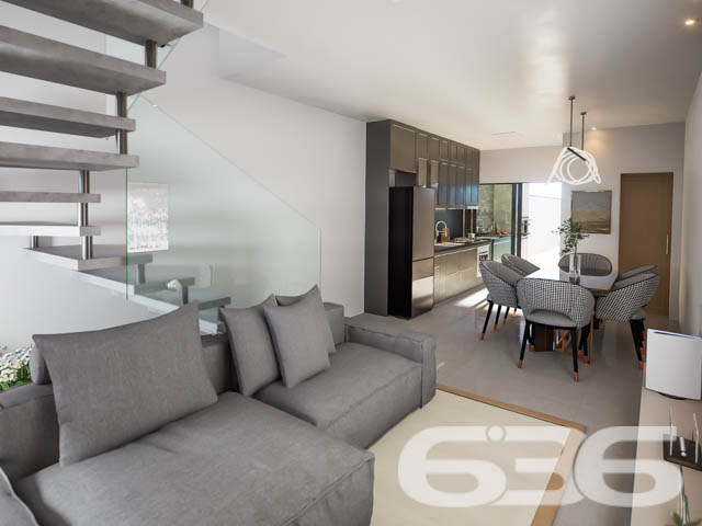 Descubra o Luxo de Morar Bem em Joinville!

Localizada no privilegiado bairro Bom Retiro, esta residência geminada tipo sobrado oferece um design moderno com acabamentos de alta qualidade, ideal para quem busca conforto e sofisticação. Com previsão de entrega para março de 2025.

Com um generoso terreno de 629,25m² e 113,08m² de área construída, esta residência foi meticulosamente projetada para aproveitar ao máximo o espaço e a luz natural. O norte da casa abre para um jardim meticulosamente cuidado, enquanto o layout interno maximiza a privacidade e a interação familiar.

O primeiro andar apresenta uma área de estar elegante com acesso direto a uma cozinha moderna e totalmente equipada, destacando-se pelo design sofisticado e integrado com a sala de jantar. Os detalhes de acabamento são impecáveis.

Subindo as escadas, você encontrará um santuário particular com dois dormitórios, incluindo uma suíte luxuosa com sacada, oferecendo vistas serenas do entorno. Cada espaço foi cuidadosamente considerado para garantir conforto e privacidade. 

Além do mais, a residência conta com uma área de festas externa que é verdadeiramente um destaque. Espaçosa e com cozinha gourmet, é perfeita para receber amigos e família em qualquer época do ano. A garagem descoberta acomoda dois carros, e detalhes como portão eletrônico e interfone reforçam a segurança e a conveniência do lar.

Localizada estrategicamente, a residência está a minutos do centro de Joinville e da BR-101, facilitando o acesso a diversas partes da cidade. A proximidade com o Shopping, universidades e escolas, além de supermercados e outros serviços essenciais, torna esta oferta ainda mais atraente.

Venha viver em um lugar onde cada detalhe foi pensado para elevar sua experiência de moradia a um novo patamar. Esta residência não é apenas uma casa, é o ponto de partida para uma vida de realizações e felicidade. Não perca esta oportunidade única. Agende uma visita e veja por si mesmo por que este imóvel é a escolha perfeita para você e sua família.
 
636 NEGÓCIOS IMOBILIÁRIOS: A SUA MELHOR ESCOLHA
Com mais de 30 anos de experiência, a 636 Negócios Imobiliários é sua parceira ideal para encontrar o imóvel perfeito. Estamos prontos para ajudá-lo a fazer deste imóvel o seu novo lar.
 
Telefone: (47) 3451-0636
WhatsApp: (47) 99190-0636
 
Não perca esta oportunidade única. Visite nosso site para mais informações: i636.com.br
